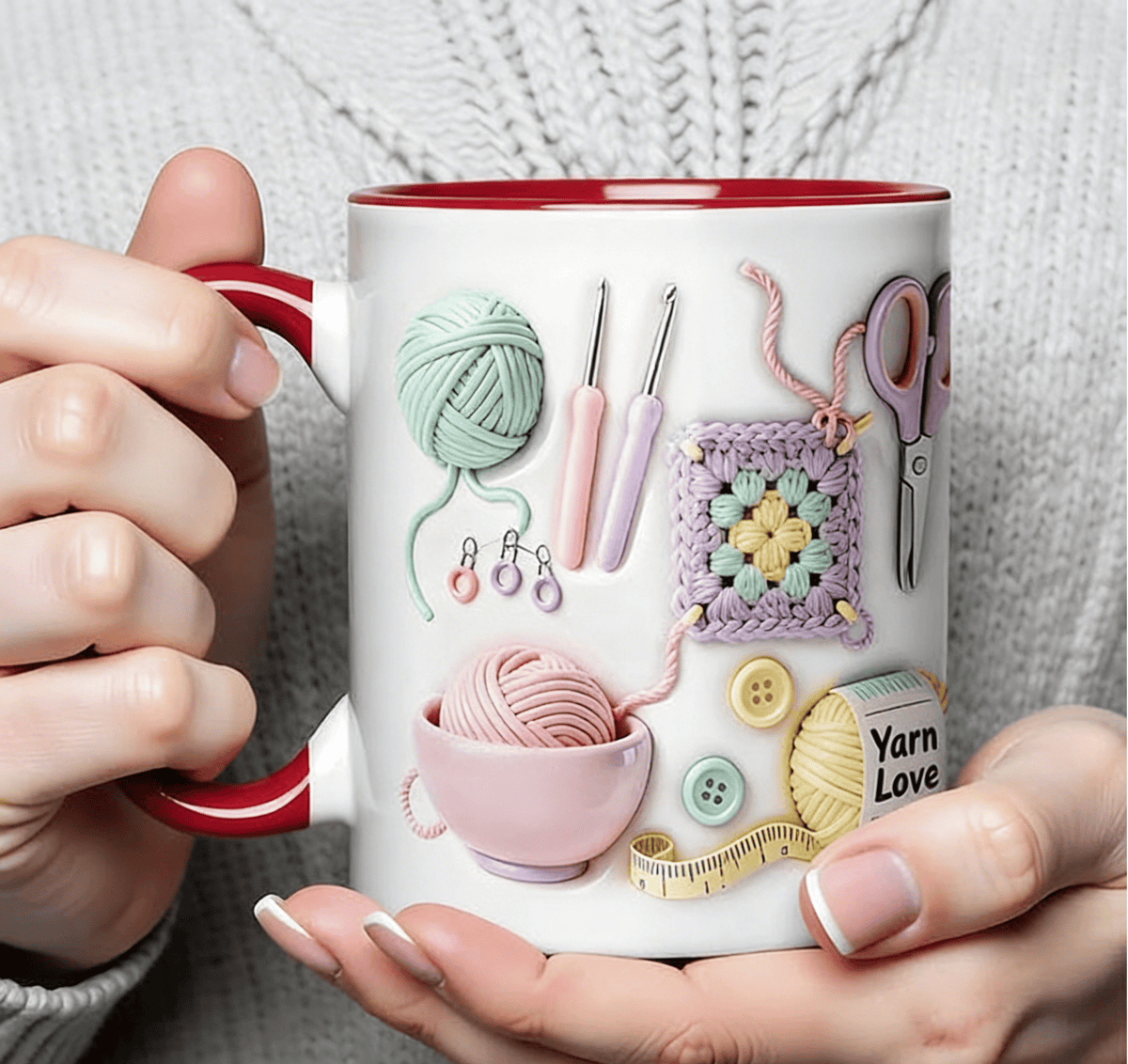 Mugs—the ideal gift for craft enthusiasts and creative individuals.