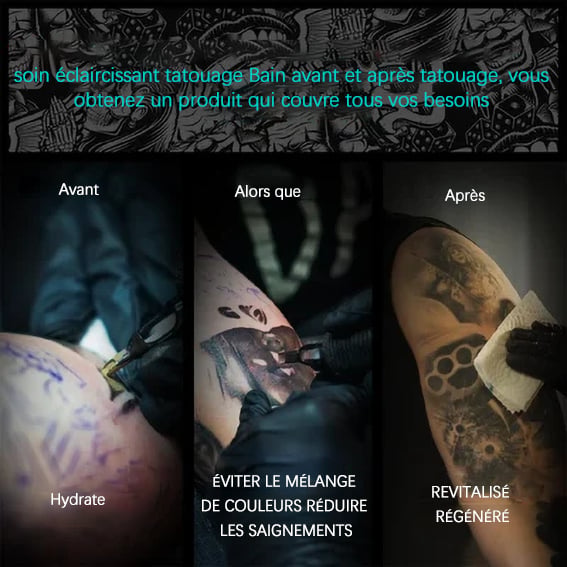 Baume Aprs-Soin claircissant pour Tatouage