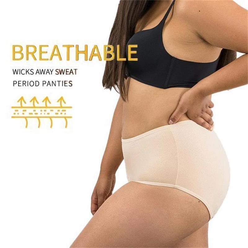 Acheter 3 Obtenir 2 Gratuit 2025 Nouvelle mise niveau Culotte tanche Taille haute