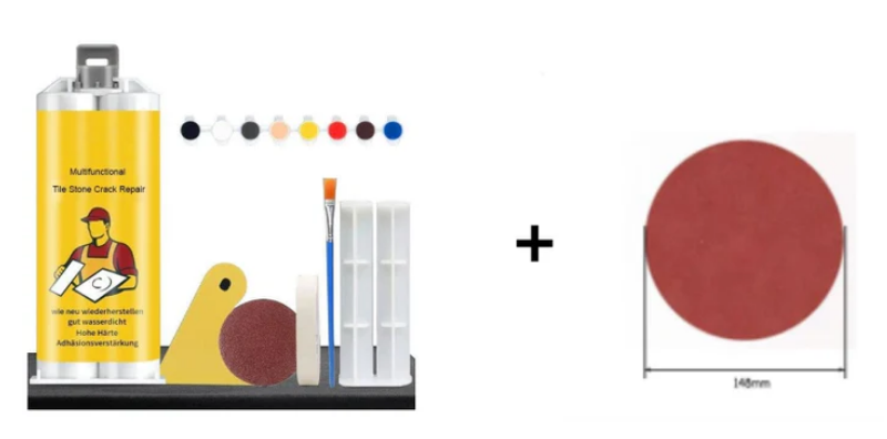 Kits de rparation multifonctionnels pour les fissures dans les carreaux et les pierres