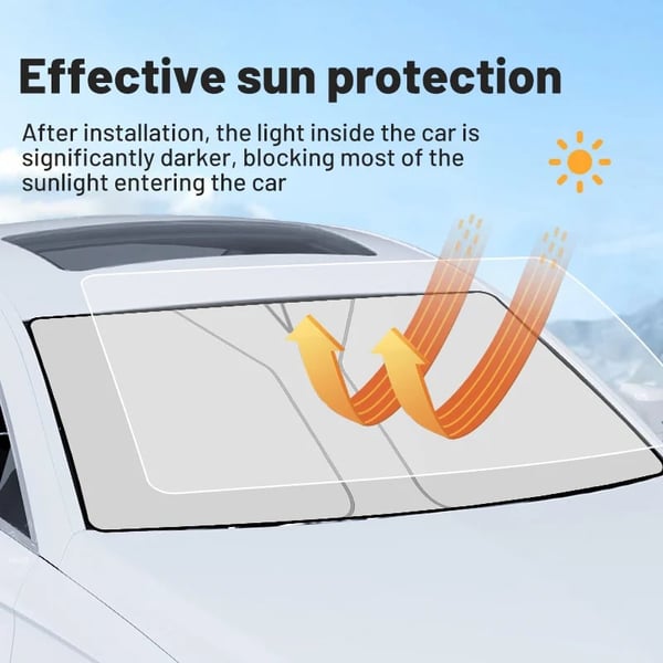 Vente chaud Pare-soleil pliable pour pare-brise