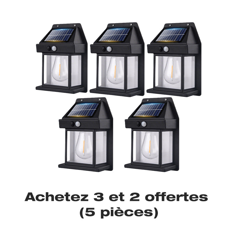 2025 Nouvelle lampe murale solaire pour l'extrieur