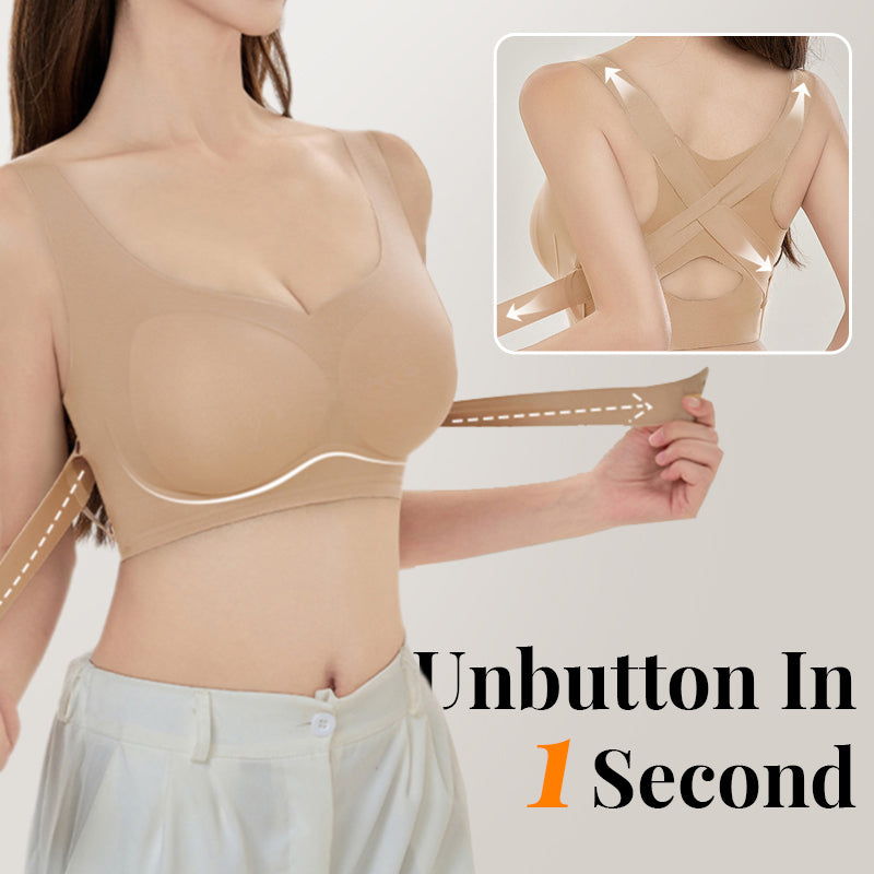 Offre spciale limite dans le temps soutien-gorge confortable sans couture fermeture frontale pour femmes