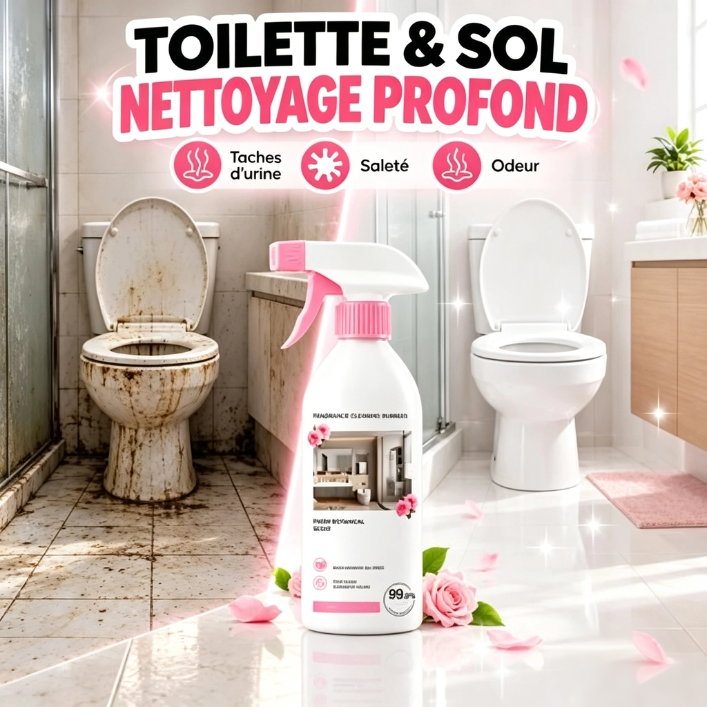 Offre dure limite Spray multi-usages pour salle de bain