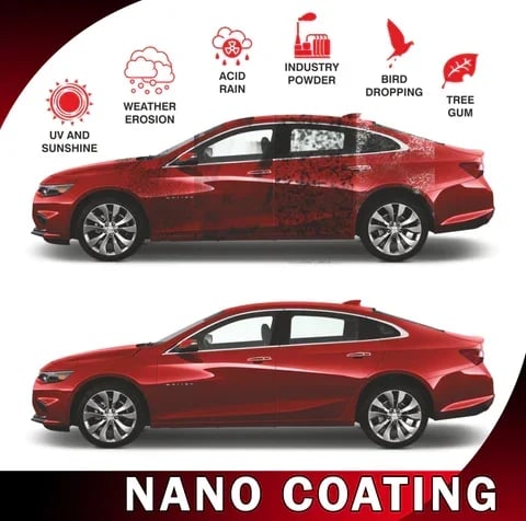 PxcxuCar Scratch Repair Spray Adapt toutes les couleurs de peinture de voiture