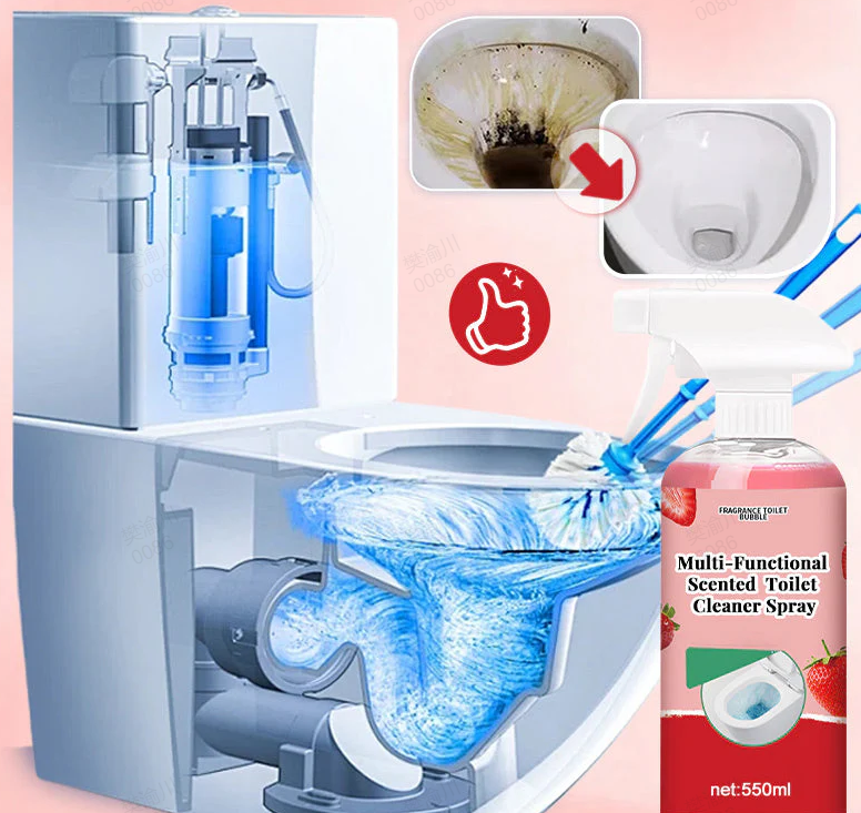 Nettoyant WC Multi-Fonctions Parfum en Spray Nouvelle Version Amliore En Vente Chaude Limite -50%