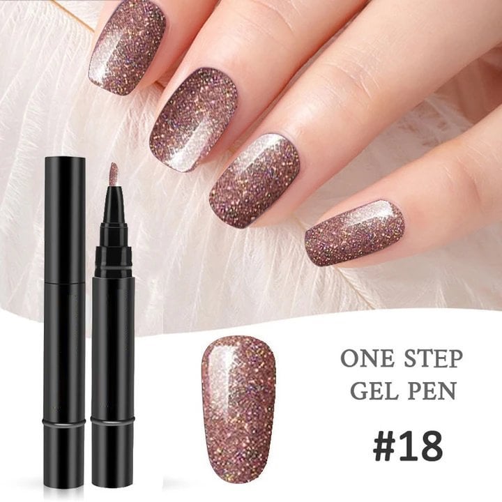 Offre dure limite: 1 achet, 1 offert - 19,99 Stylo gel pour ongles One Step Mini-lampe UV de poche offerte