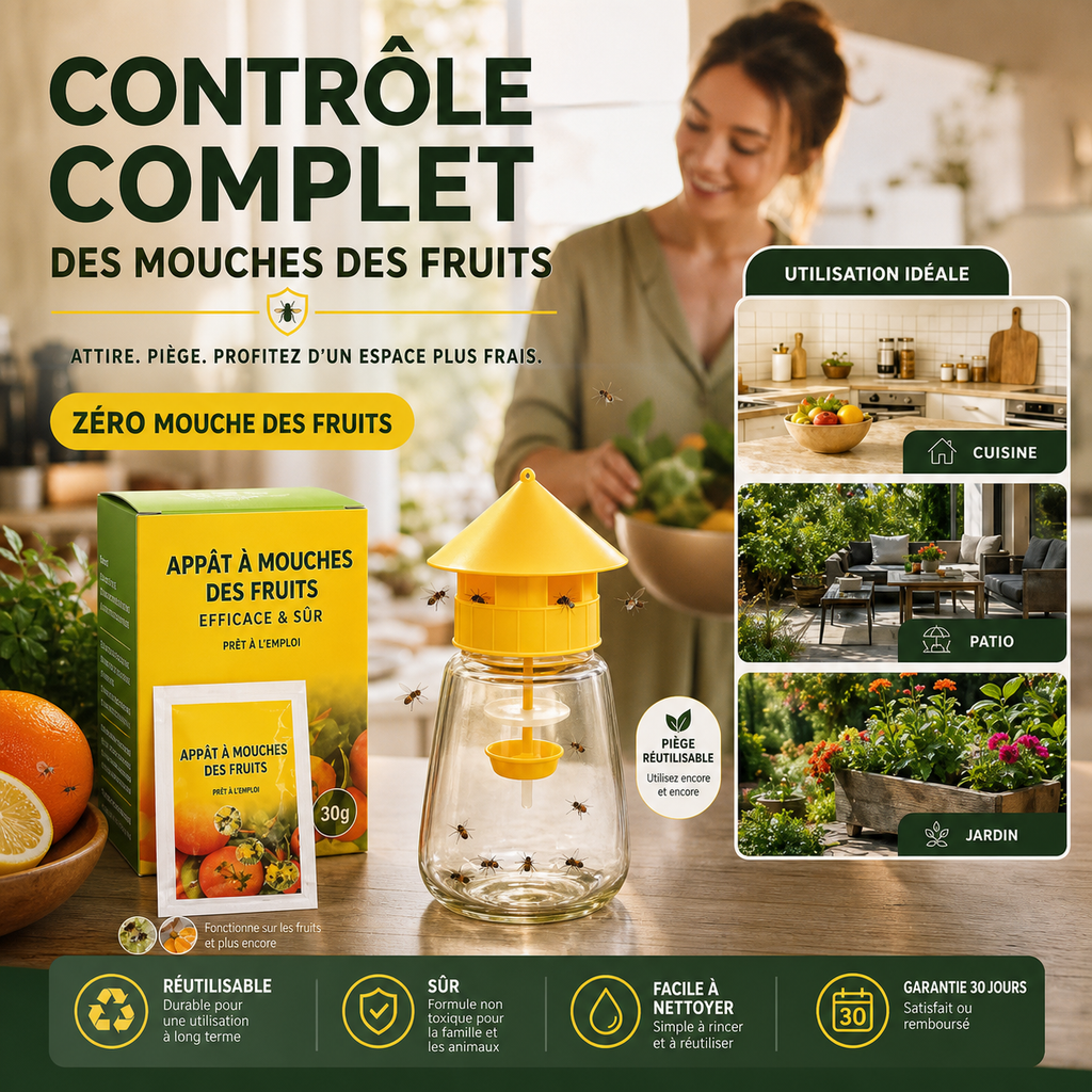 Pige mouches suspendu intrieur extrieur, capture efficace sans toxique pour jardin maison et terrasse