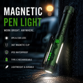 Lampe de travail multifonctionnelle aimant puissant en forme de stylo