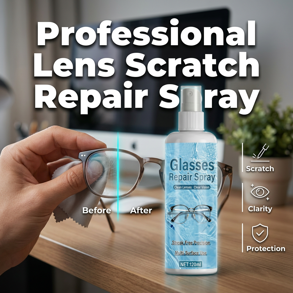 DE 50 % DE RDUCTION Spray rparateur de rayures pour verres limine les micro-rayures, ne laisse pas de traces, sans danger pour les revtements