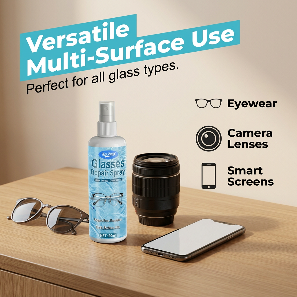 DE 50 % DE RDUCTION Spray rparateur de rayures pour verres limine les micro-rayures, ne laisse pas de traces, sans danger pour les revtements
