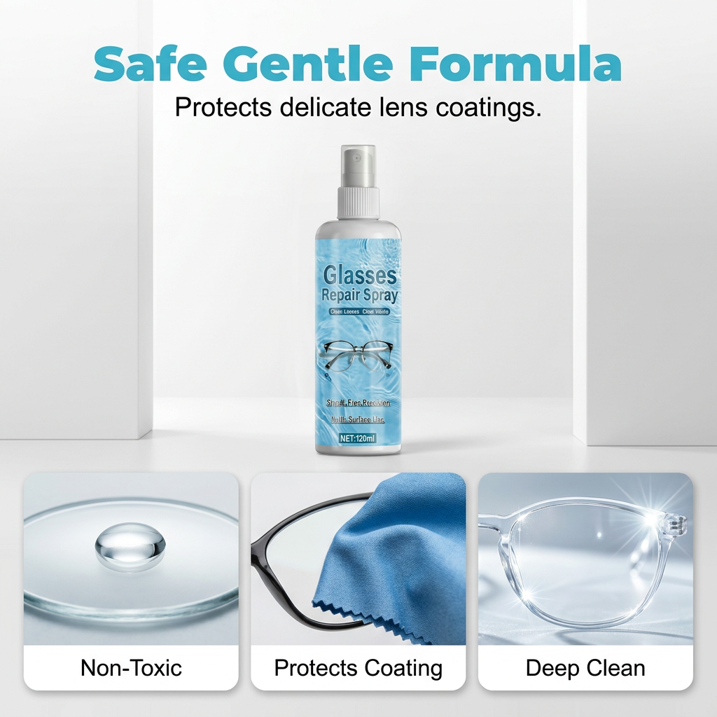 DE 50 % DE RDUCTION Spray rparateur de rayures pour verres limine les micro-rayures, ne laisse pas de traces, sans danger pour les revtements
