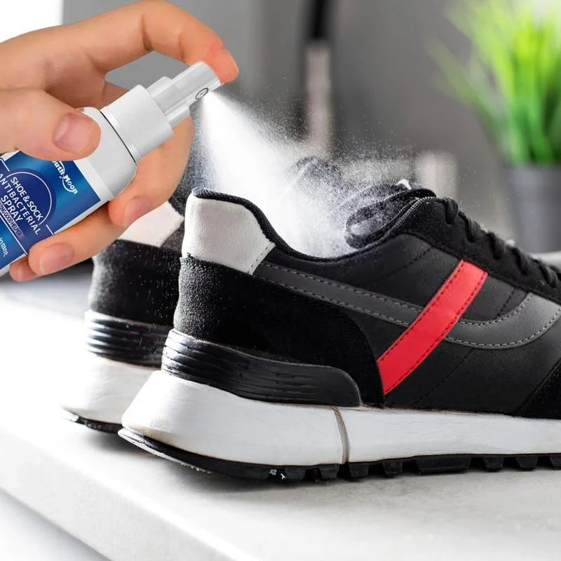 Natürliches antibakterielles Deodorant-Spray für Schuhe & Socken