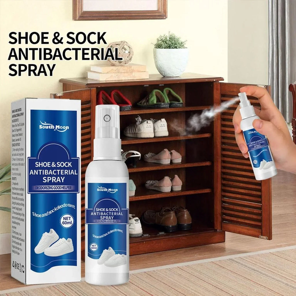 Natürliches antibakterielles Deodorant-Spray für Schuhe & Socken