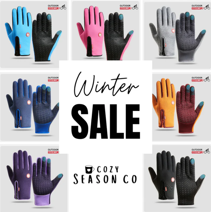 DU JOUR DU LSAT 60 % DE RDUCTION Gants thermiques impermables cran tactile