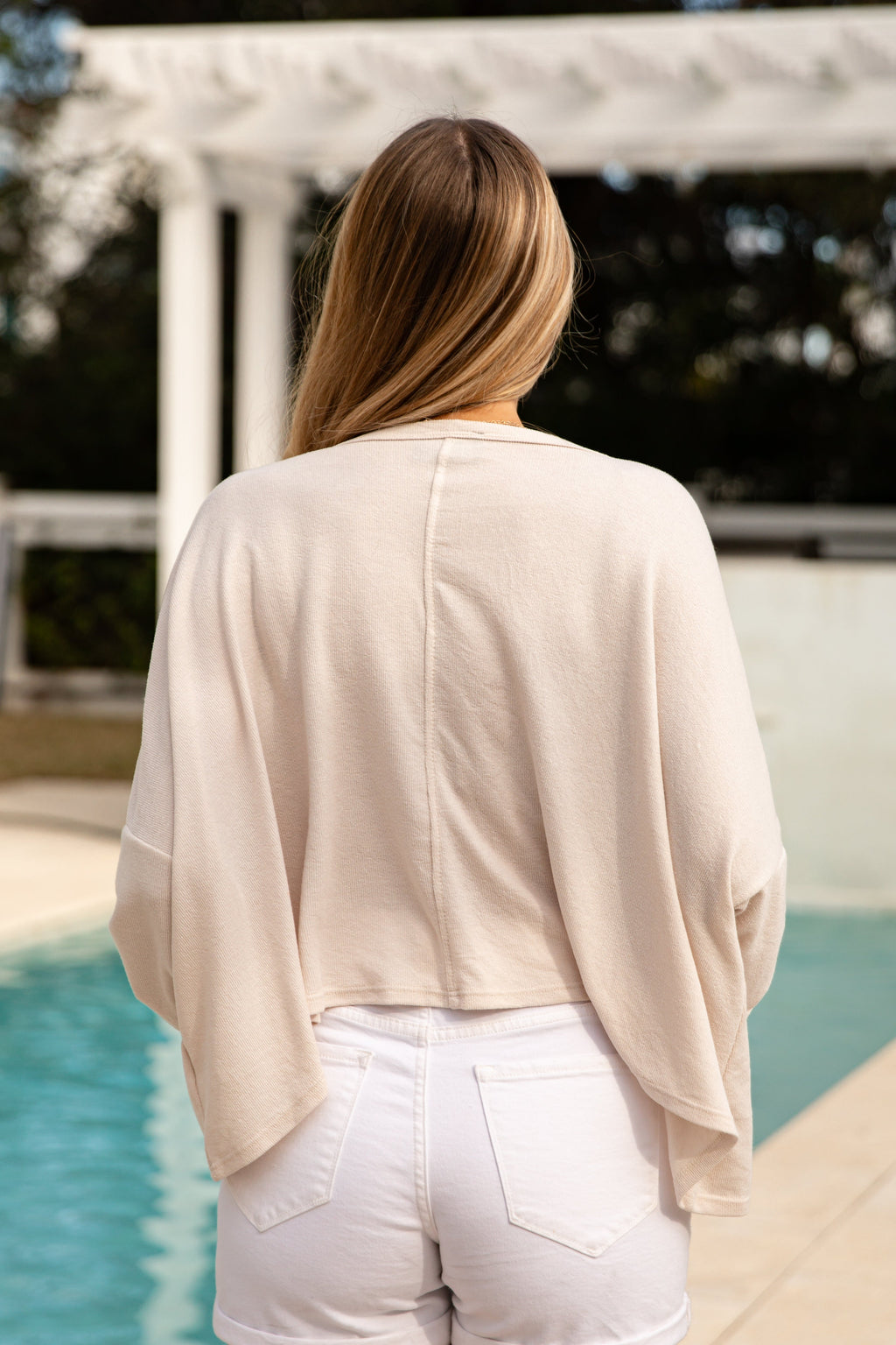 Crew Neck Long Sleeve Relaxed Knit Top