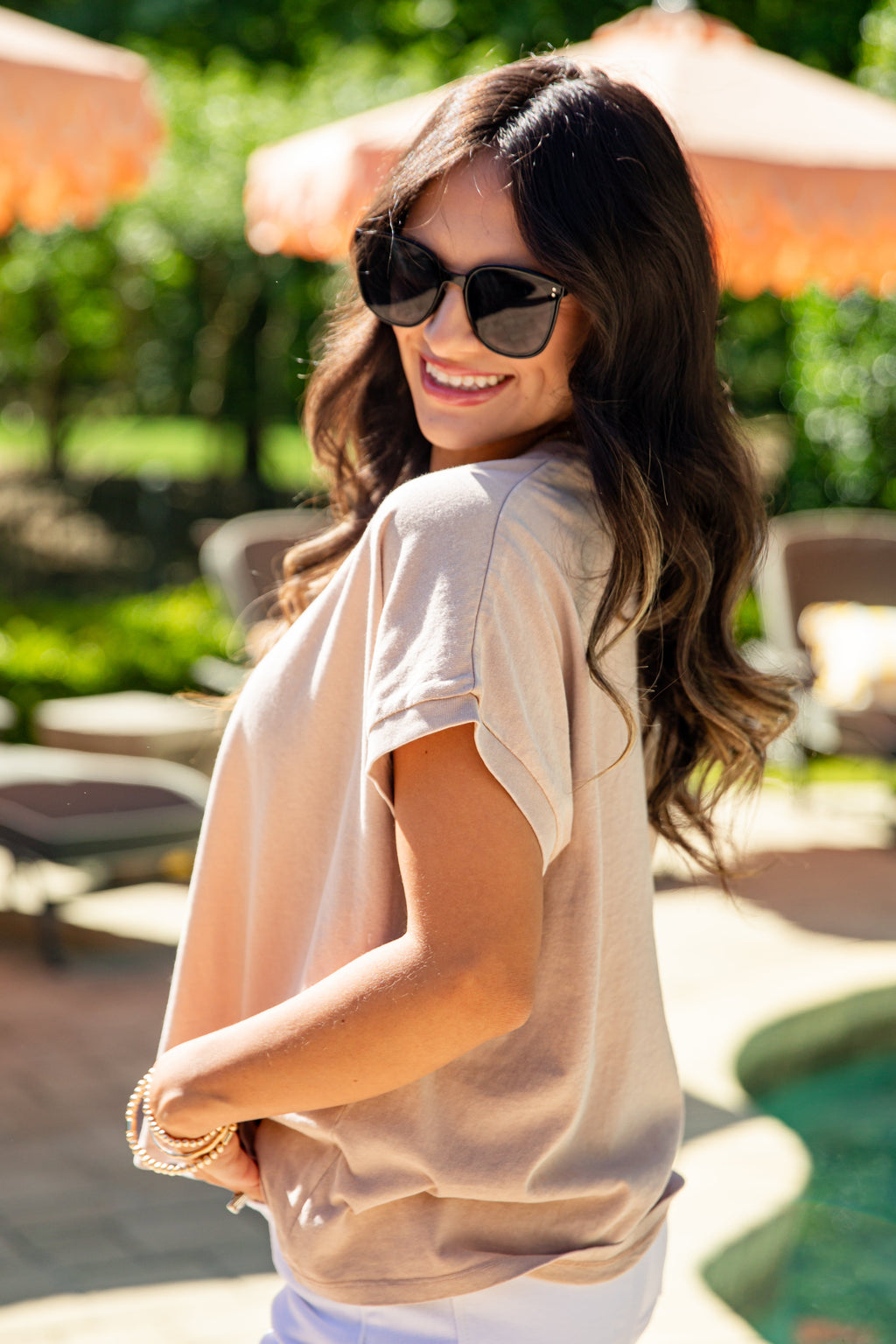 Crew Neck Short Sleeve Relaxed Cotton T-Shirt