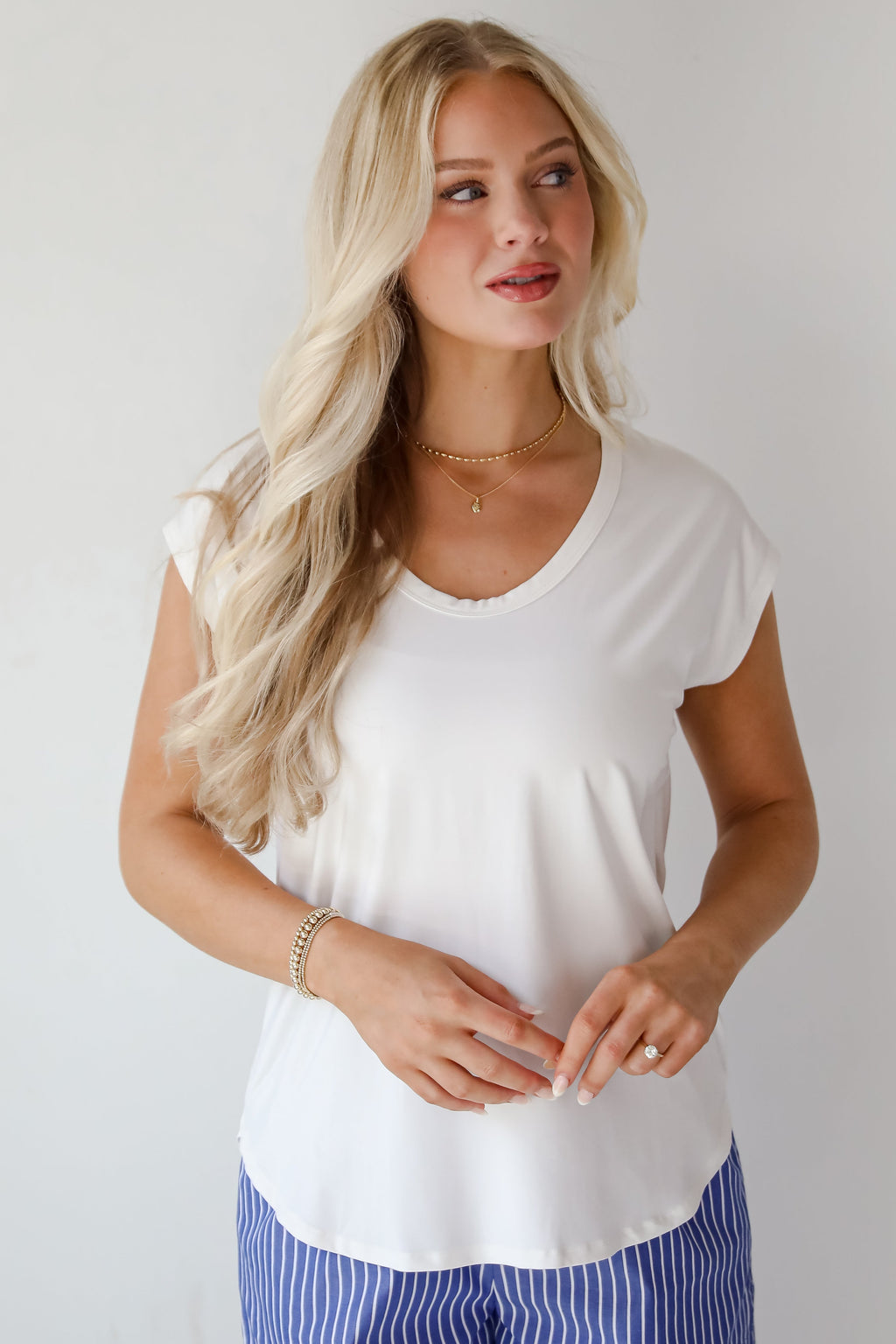 Jordyn Off White Everyday Tee