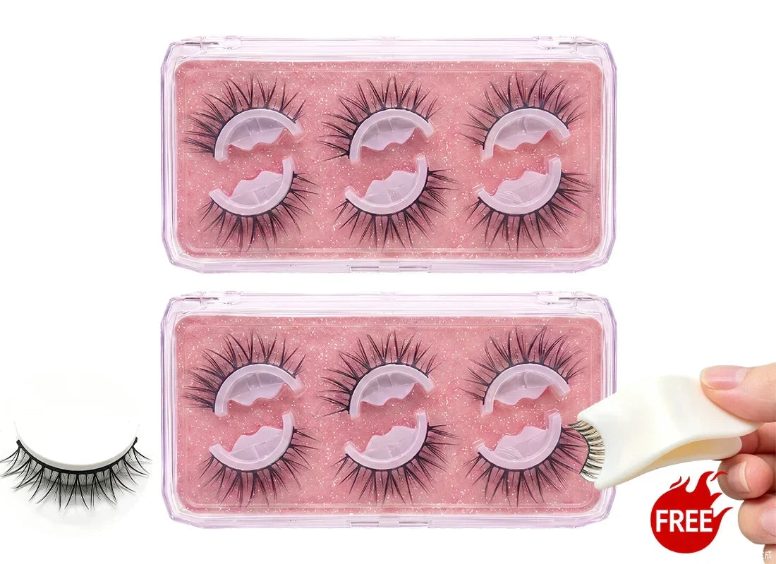 DEALS 2026 50K+ VERKAUFT Selbstklebende, wiederverwendbare Wimpern kein Klebstoff erforderlich, einfach andrücken und fertig. Natürliche Biegung, wiederverwendbar und leicht zu entfernen. Ein echter Beauty-Vorteil