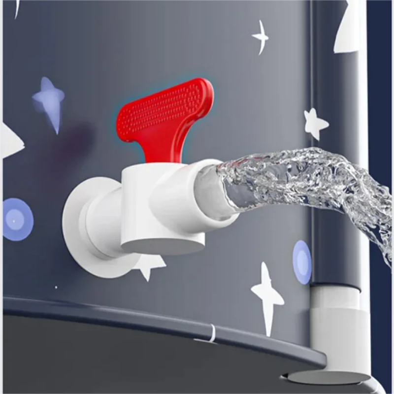 Wohlfühlgeschenk – Faltbare, beheizbare Badewanne für Zuhause,```html