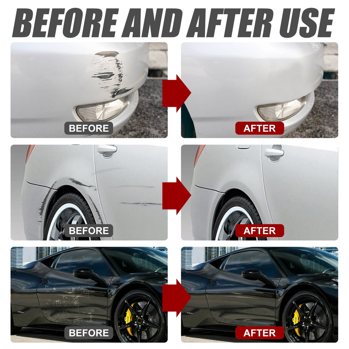 Auto-Kratzerentferner zur Reparatur von Oberflächenfehlern