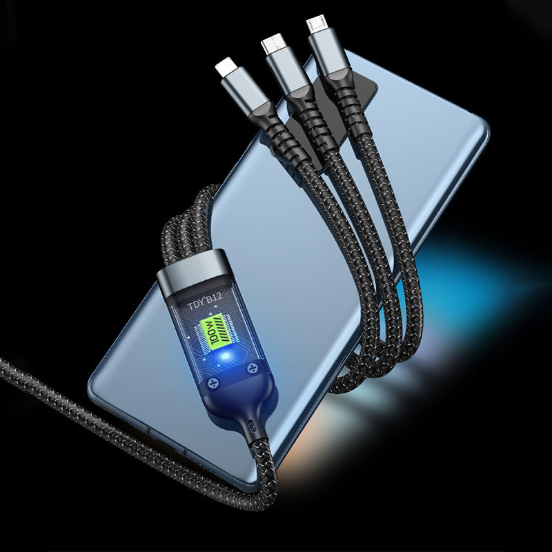 Cable de charge super rapide 3 en 1