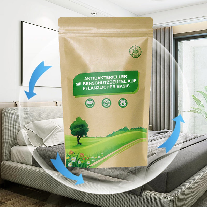 LIMITE 50% DE RDUCTION Sachet Anti?Acariens Antibactrien Base de Plantes Naturel, Frais, Simple dutilisation