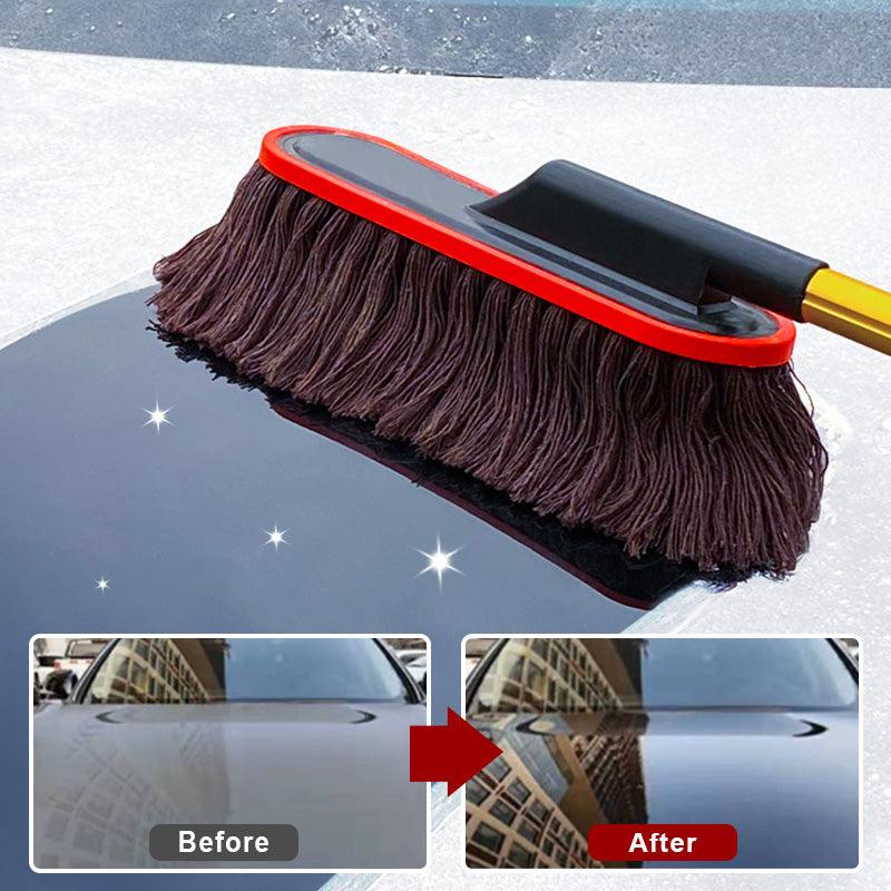 Balai pour voiture avec manche tlescopique extensible