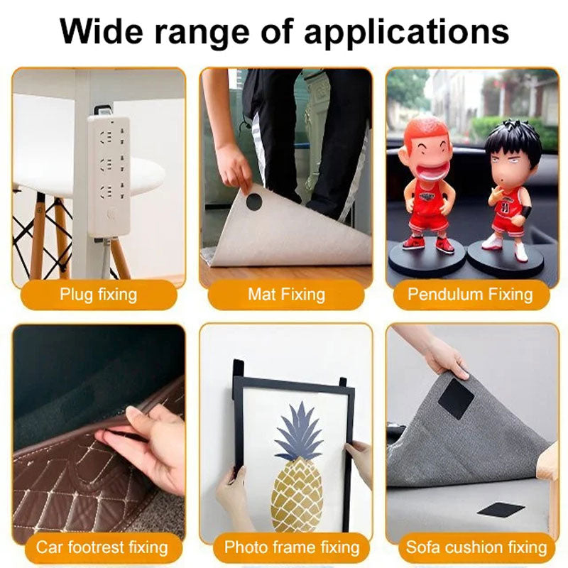 20 autocollants de fixation pour tapis de sol de voiture