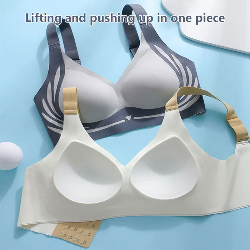 De No?l Soutien-gorge push-up sans armature anti-relachement et liftant