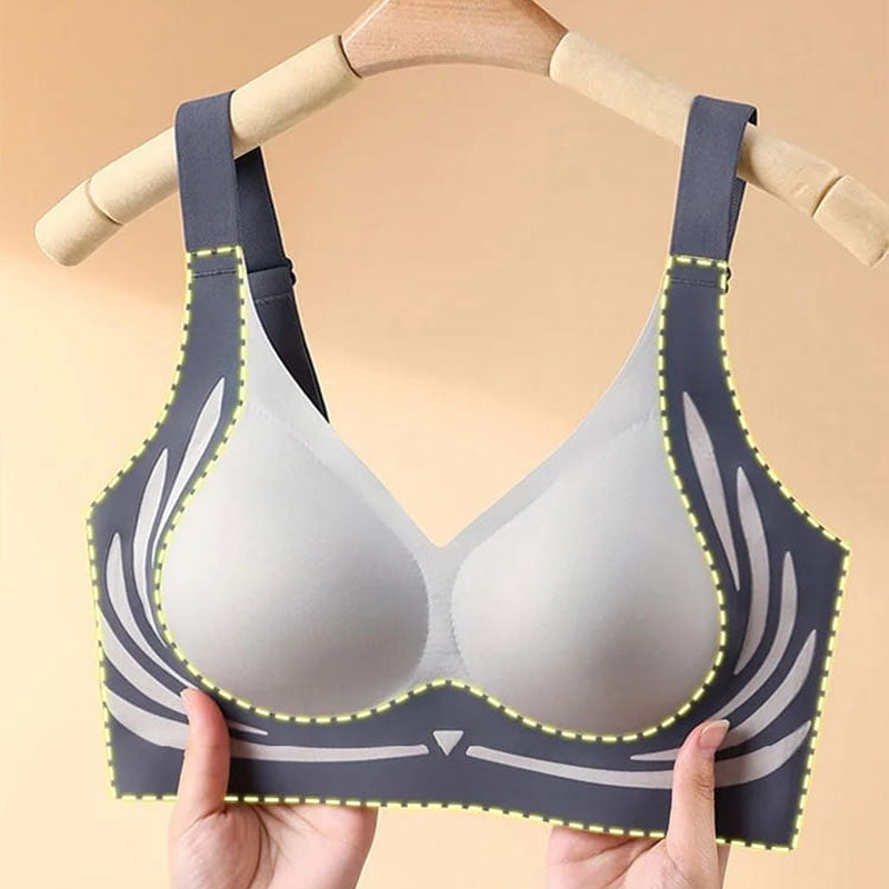 De No?l Soutien-gorge push-up sans armature anti-relachement et liftant