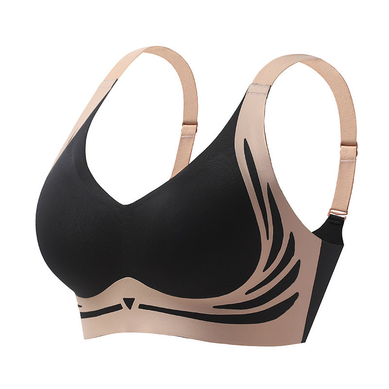 De No?l Soutien-gorge push-up sans armature anti-relachement et liftant