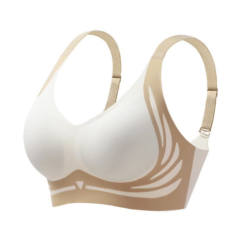 De No?l Soutien-gorge push-up sans armature anti-relachement et liftant