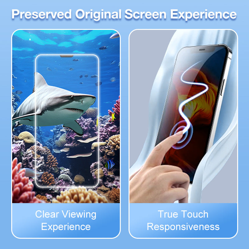 (L'iPhone 16 arrive) Protge-cran Tremp Anti-Regard pour iPhone - Sans Bulles Ni Poussire