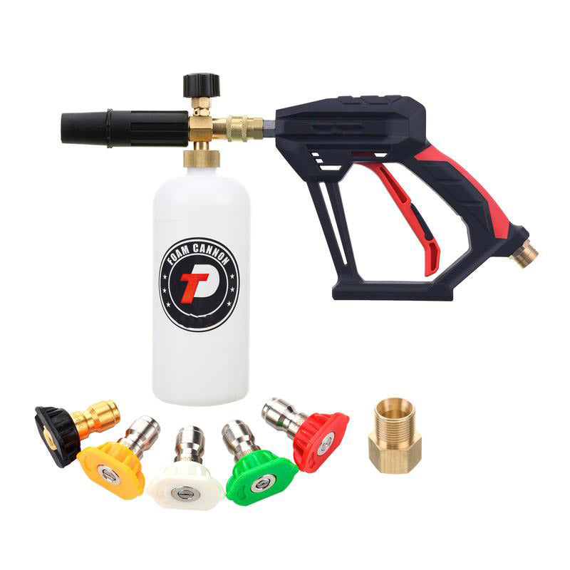 Ensemble d'Embouts de Pulvrisation Pour Nettoyage de Voiture Haute Pression
