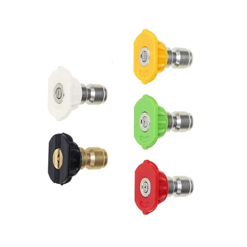 Ensemble d'Embouts de Pulvrisation Pour Nettoyage de Voiture Haute Pression