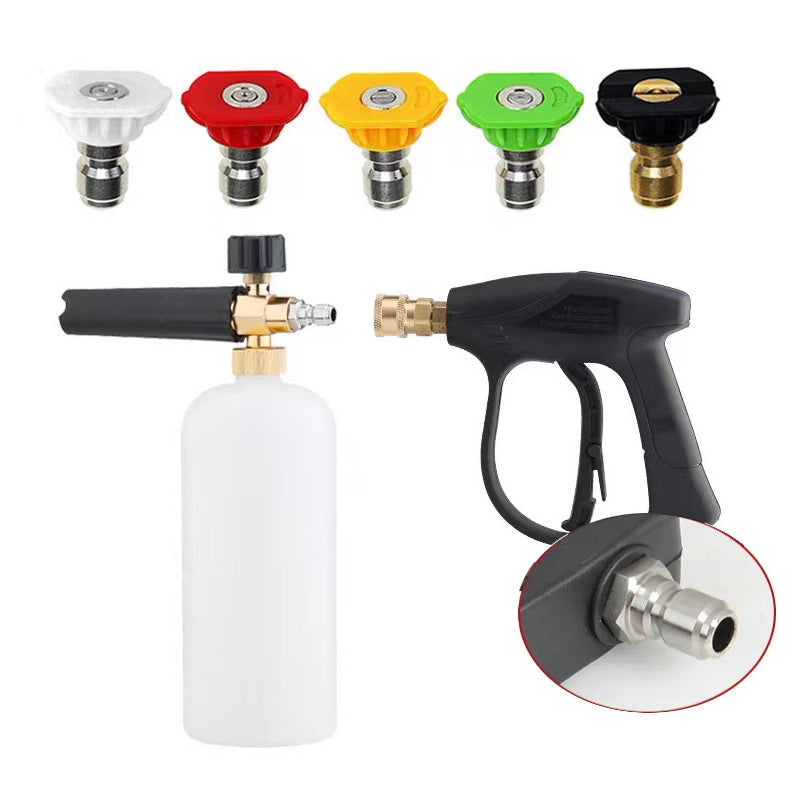 Ensemble d'Embouts de Pulvrisation Pour Nettoyage de Voiture Haute Pression