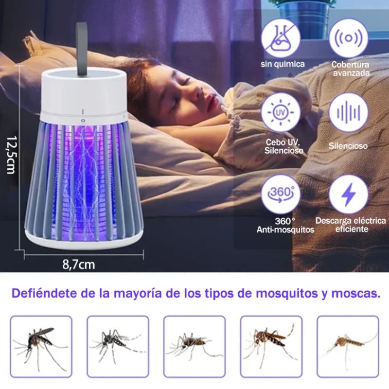 Tragbarer Insektenvernichter für drinnen und draußen - Fliegen- und Mückenabwehr