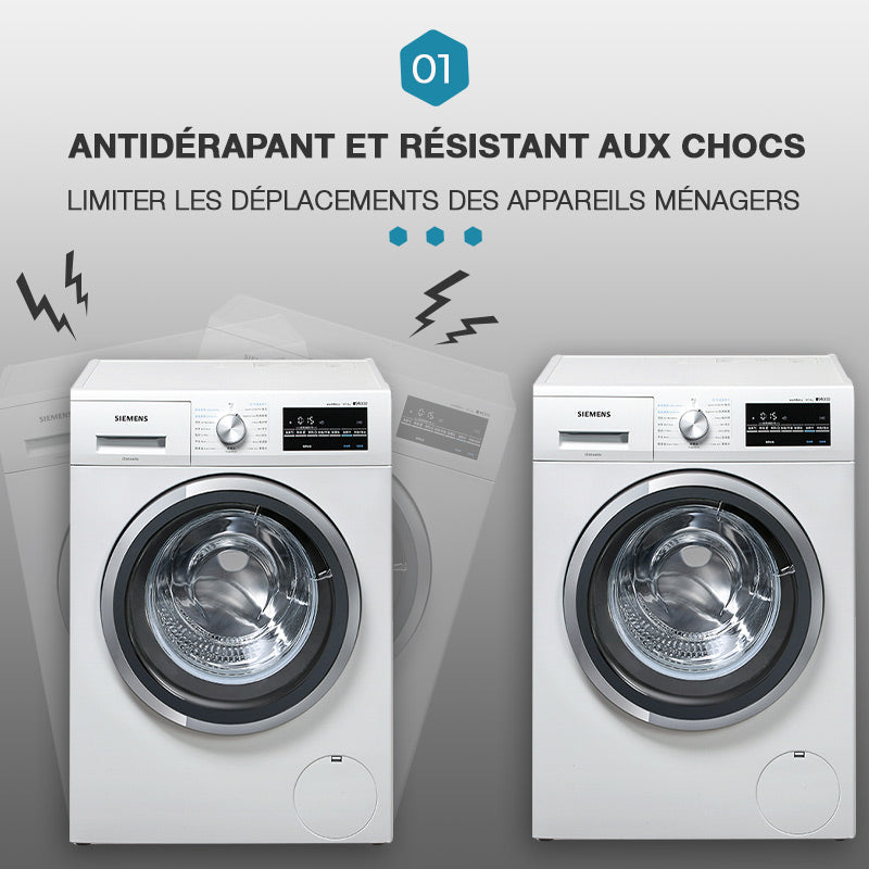 Coussinets de Machine Laver Antidrapants