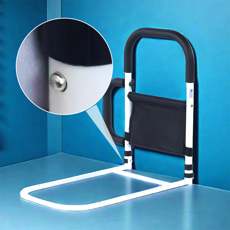Verstellbare Bett-Handlauf-Stütze für stabileren Halt, rutschfester Griff & praktische Tasche für Senioren und Schwangere