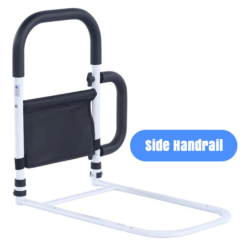 De rduction Main Courante Rglable pour Lit Soutien Stable, Poigne Antidrapante & Poche Pratique pour Seniors et Femmes Enceintes