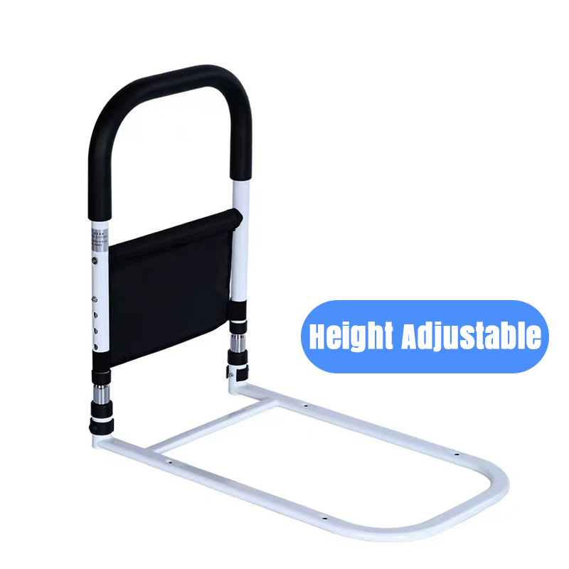 De rduction Main Courante Rglable pour Lit Soutien Stable, Poigne Antidrapante & Poche Pratique pour Seniors et Femmes Enceintes