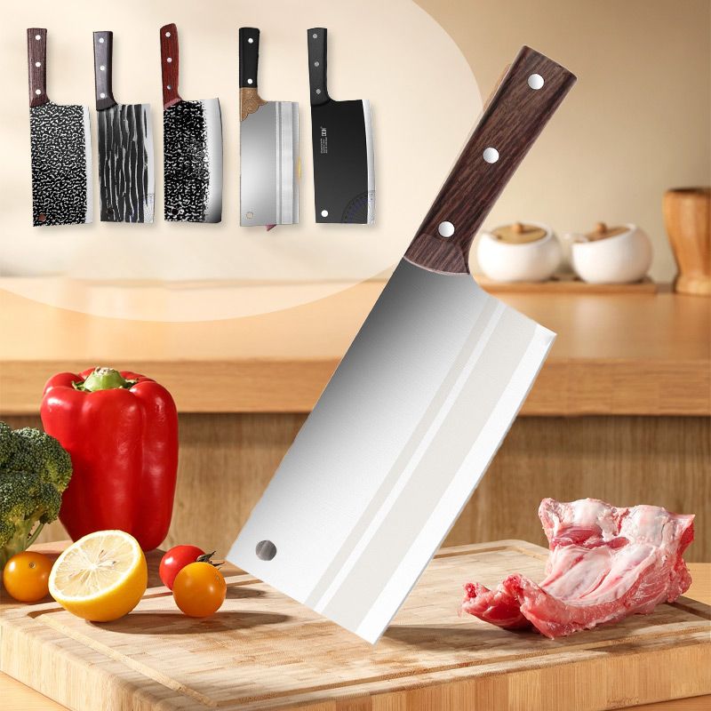 Couteau de cuisine forg en acier inoxydable haute rsistance