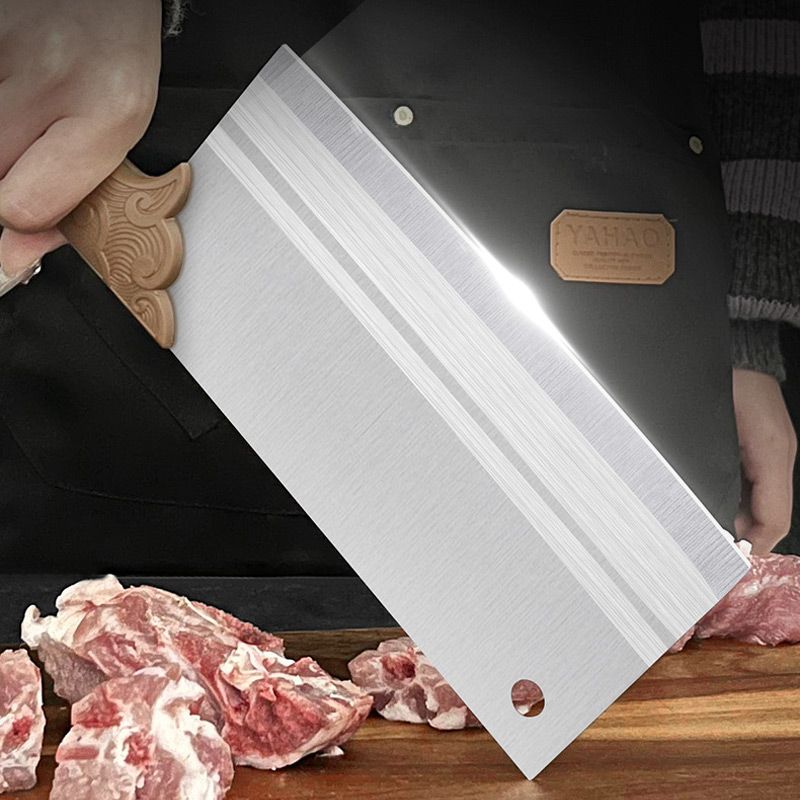 Couteau de cuisine forg en acier inoxydable haute rsistance