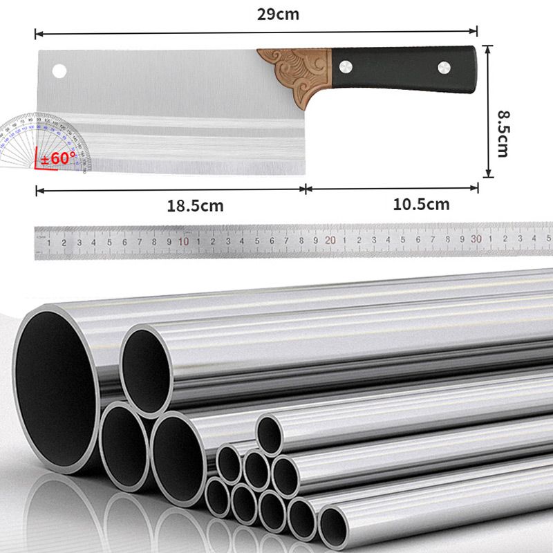 Couteau de cuisine forg en acier inoxydable haute rsistance