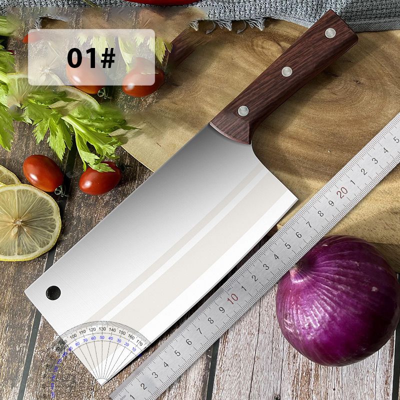 Couteau de cuisine forg en acier inoxydable haute rsistance