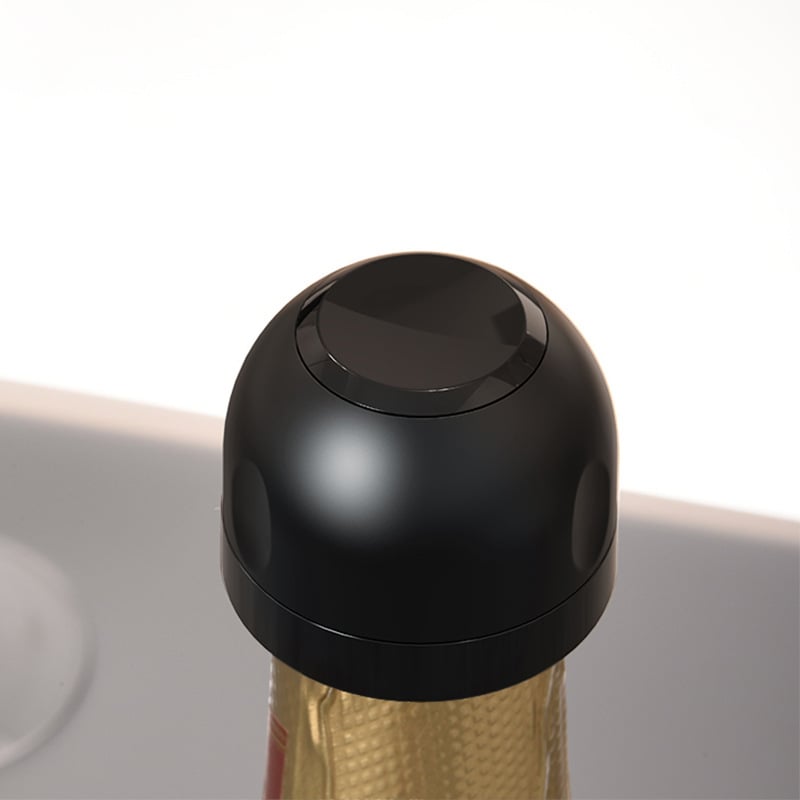 Silikon-Dichtungsstopfen für Wein, Bier und Champagner. Lange Haltbarkeit, passend für alle Flaschenhälse, halten Sie Ihre angebrochenen Flaschen so frisch wie beim Öffnen.