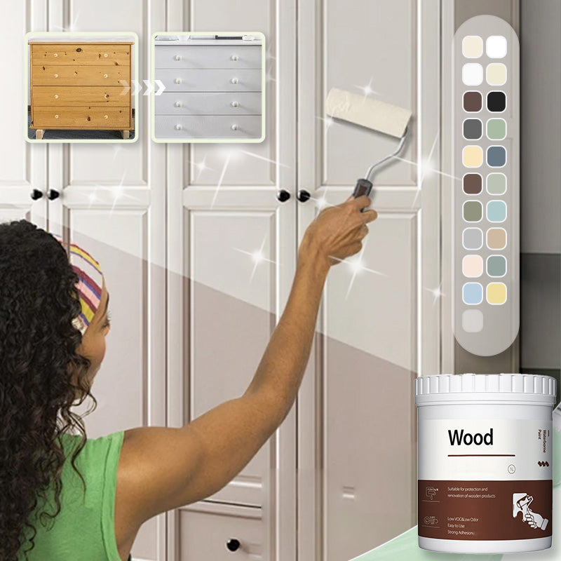 Peinture de rparation et de rnovation de meubles en bois cologique, sans odeur, base d'eau