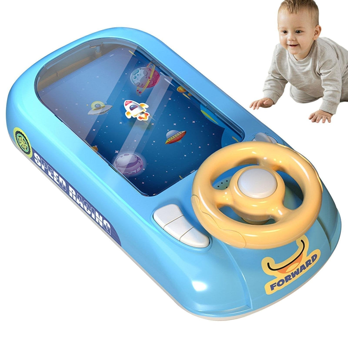 De rduction! Volant de conduite interactif pour enfants sons, musique & jeu ducatif ds 3 ans!