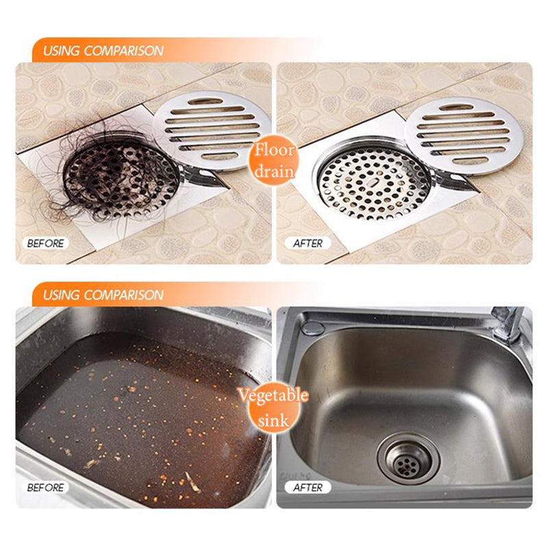 Poudre nettoyante anti-bouchon puissante usages multiples